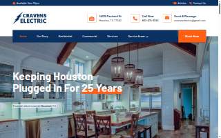 Cravens Electric website