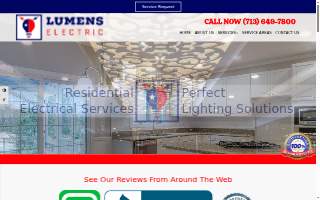 Lumens Electric LLC website