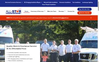 All Star Electrical Services LLC website
