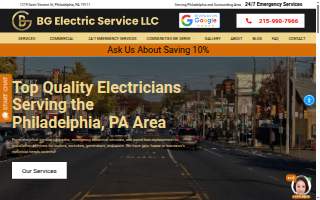 BG Electric Service LLC website