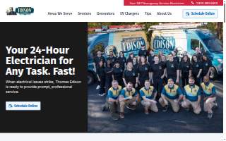 Thomas Edison Electric Inc. of Philadelphia website
