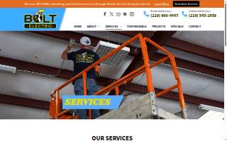 Bolt Electric website