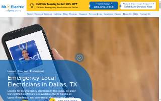 Mr. Electric of Dallas website