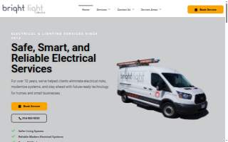Bright Light Electric website