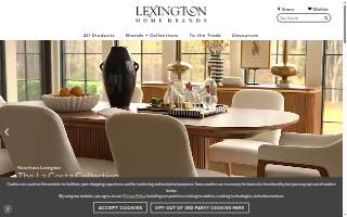 The Lexington Salon and Spa website