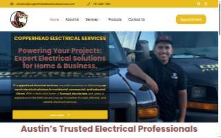 Copperhead Electrical Services LLC website