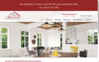 Molitor Electric website
