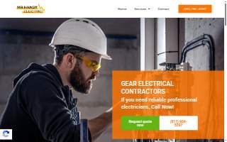 Gear Electrical Contractors website