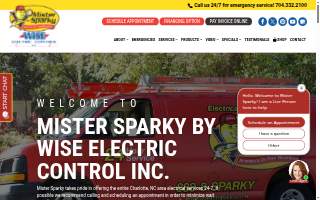 Mister Sparky website