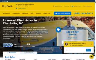 Mr. Electric of South Charlotte website