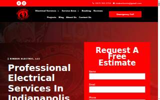 Rinder Electric, LLC website