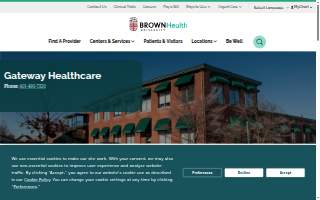 Gateway Healthcare - Healthy Transitions Program website