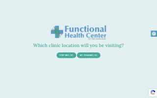 Functional Health Center of The Carolinas website