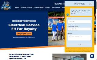 Castle Electric Inc. website