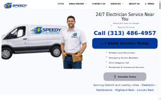 Detroit Speedy Electrician website