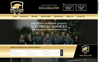 Falcon Electric website