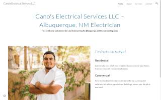 Cano's Electrical Services LLC website
