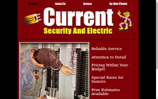 Current Security and Electric website