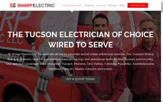 Sharp Electric LLC website