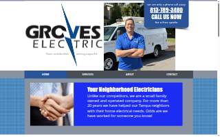 Groves Electric, Inc. website