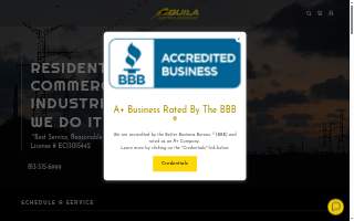 Aguila Electrical Services Inc of Tampa website