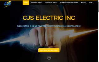 CJS Electric Inc. of Tampa website