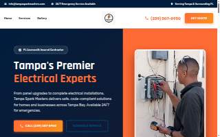 Tampa Spark Masters Electric website