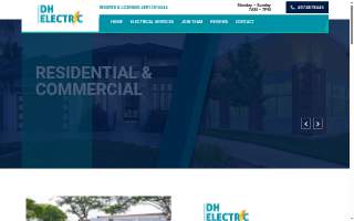 DH Electric website