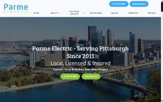 Parme Electric LLC website