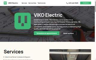 VIKO Electric LLC website