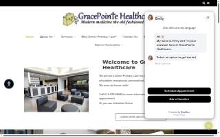 GracePointe Healthcare website