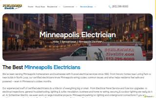 Minneapolis Electricians website