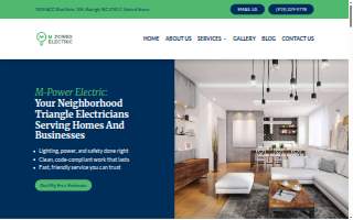M-Power Electric website