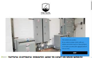 Tactical Electrical Services website
