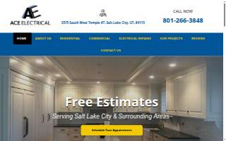Ace Electrical Inc. of Salt Lake City website