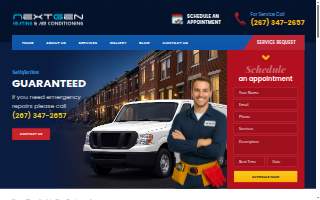 NextGen Heating and Air Conditioning website