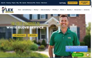 Lex - Air Conditioning, Heating, Plumbing, Electrical website