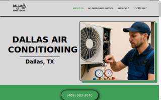 Dallas Air Conditioning website