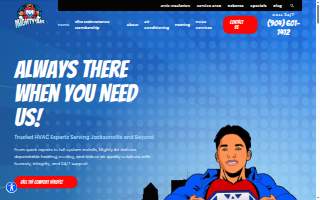 Mighty Air website