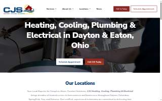 CJS Heating and Air website