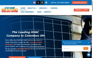 Ohio Heating website