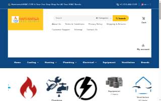 Hamtramck HVAC Supply of Detroit website