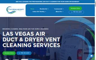 Las Vegas Air Duct Cleaning Services website