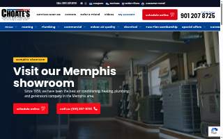 Choate's Air Conditioning, Heating, Plumbing And Electrical - Memphis website
