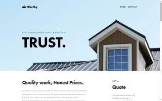 Air Worthy website