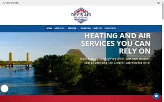 Rey's Air Solution Inc website