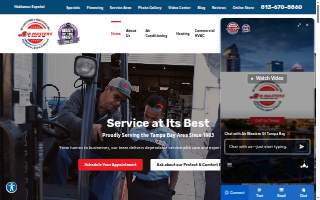 Air Masters of Tampa Bay website
