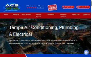 ACS Home Services- Tampa Air Conditioning Repair website
