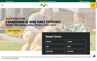 Verne & Ellsworth Hann website
