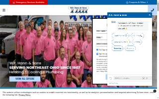 W.F. Hann and Sons website